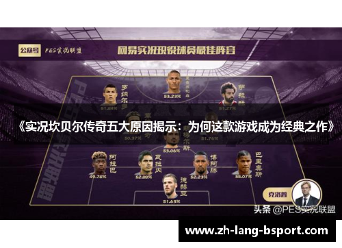 《实况坎贝尔传奇五大原因揭示:为何这款游戏成为经典之作》 《实况坎贝尔传奇五大原因揭示:为何这款游戏成为经典之作》
