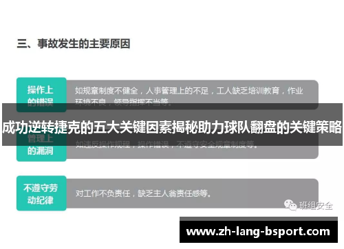 成功逆转捷克的五大关键因素揭秘助力球队翻盘的关键策略